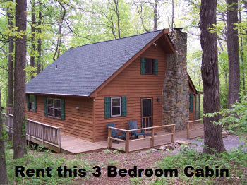 Three Bedroom Rental Cabin